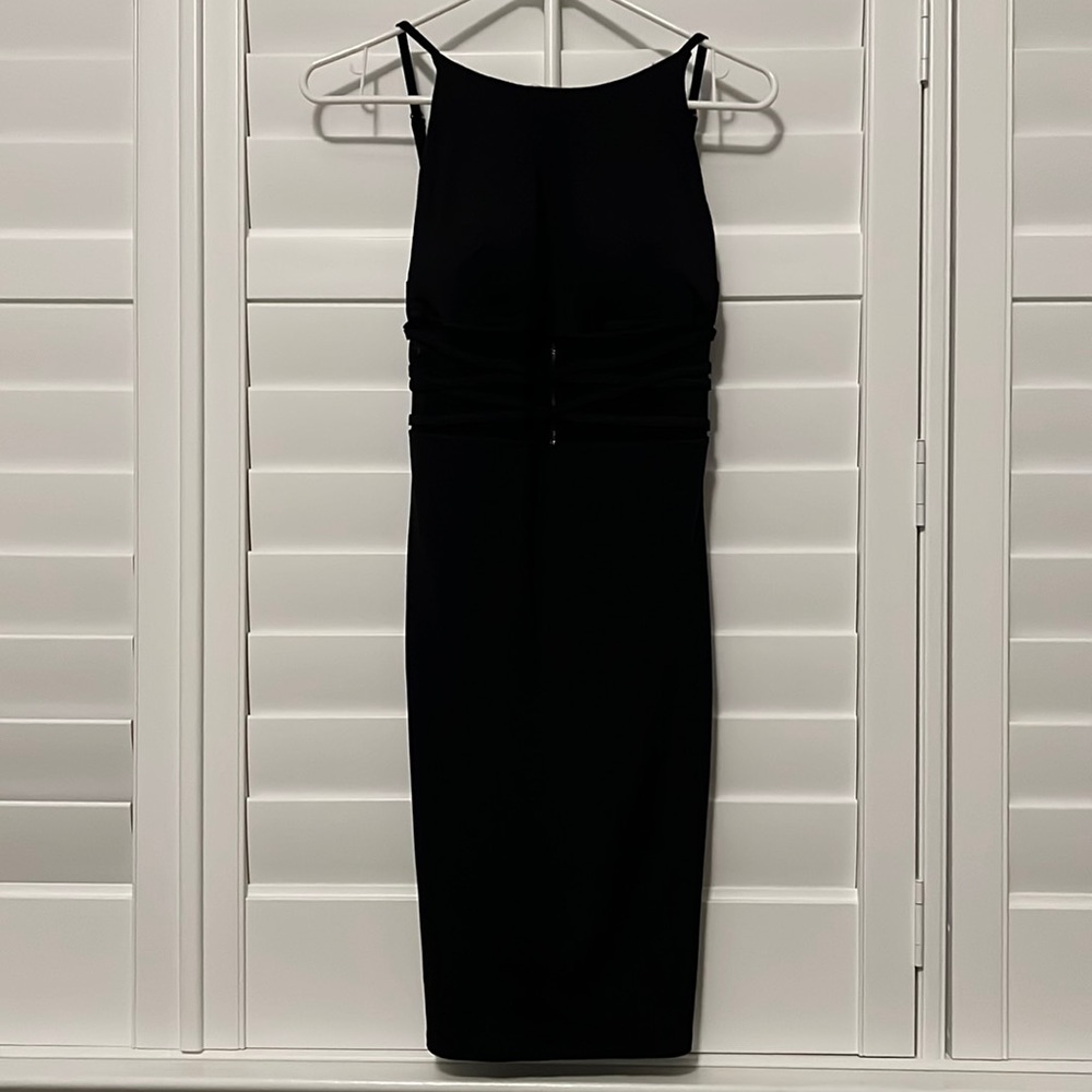 Black Bebe dress. S